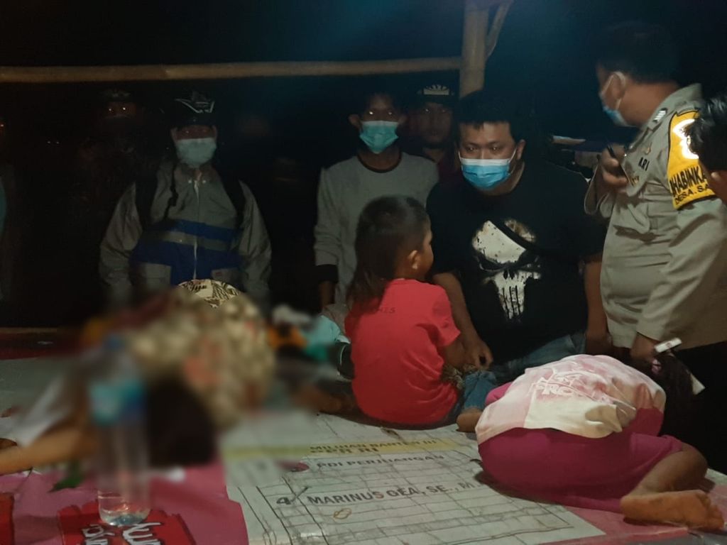 Pilu Ibu Meninggal di Depan Buah Hatinya di Tangerang, 2 Anaknya Histeris