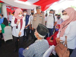 Pacu Vaksinasi Booster, Ipuk Evaluasi Kecamatan Cakupan Terendah