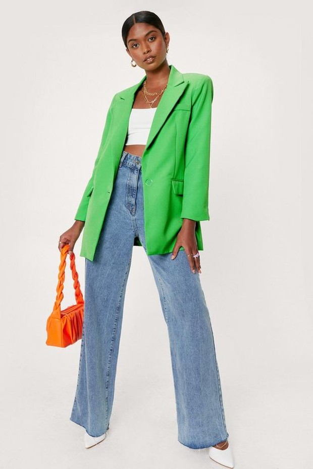 Pakailah shoulder pads oversize blazer