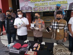Polisi Gagalkan Peredaran 2 Kg Sabu yang Dikontrol Napi Lapas Samarinda