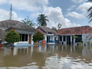 Potret Ribuan Rumah di Karawang Terendam Banjir