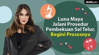 Luna Maya Mengaku Melakukannya, Begini Proses Pembekuan Sel Telur