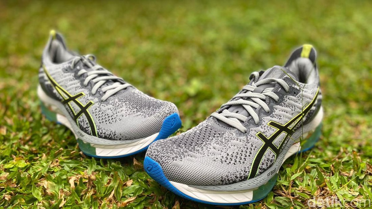 Sepatu keluaran terbaru ASICS, GEL-KINSEI Blast (Resha Pratama/detikSport)