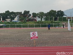 Berumput Impor, Stadion RAA Adiwijaya Garut Tampung 14 Ribu Penonton