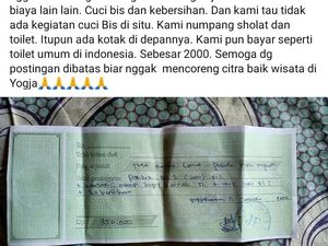 Viral Parkir Bus Rp 350 Ribu di Yogya, Segini Tarif Resminya Viral Parkir Bus Rp 350 Ribu di Yogya, Segini Tarif Resminya