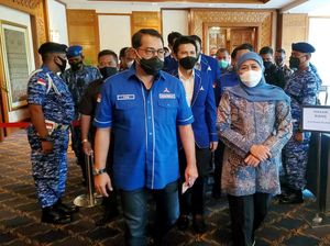 AHY Minta Kader Demokrat Jatim Terus Berkoaliasi dengan Rakyat