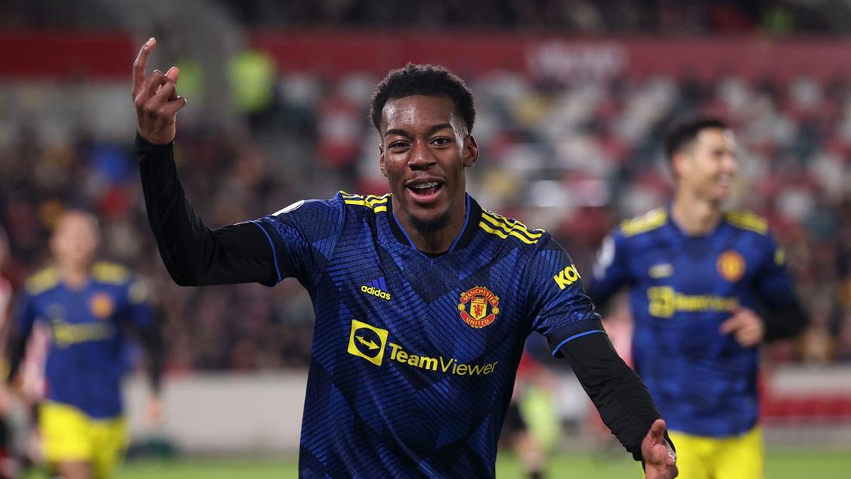 Manchester United resmi menjual Anthony Elanga ke Nottingham Forest. (Foto: Getty Images/Alex Pantling)