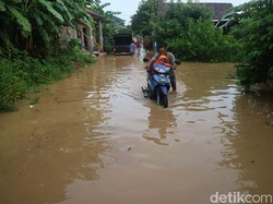 Ratusan Rumah di Golantepos Kudus Kebanjiran