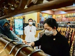 Puan Sebut Pengrajin Batik Laweyan Bisa Jadi Penopang Ekonomi