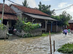Pakuhaji Tangerang Masih Banjir Akibat Luapan Sungai, Tinggi Air Capai 80 Cm