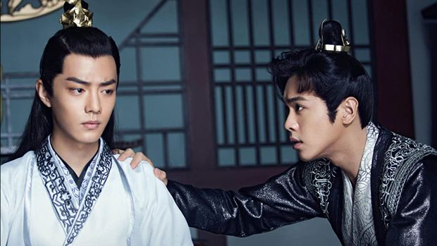 Xiao Zhan dan Zhang Ruoyun dalam drama China Joy of Life (2019)