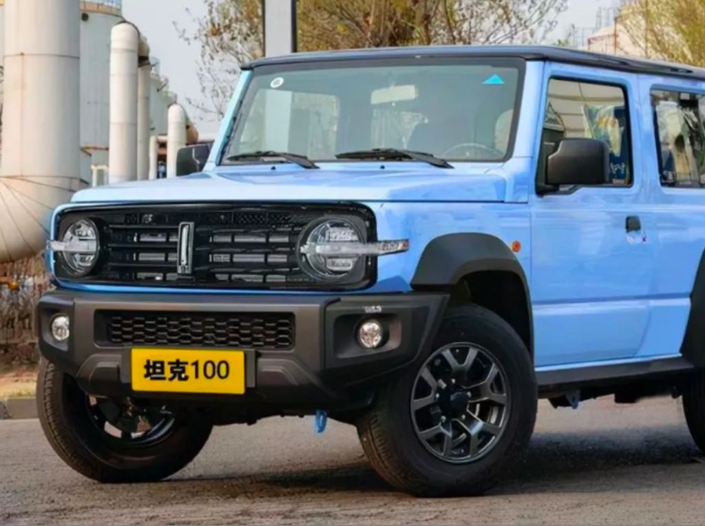 Copy Paste Suzuki Jimny dari China, Disapa Great Wall Tank 100 Copy Paste Suzuki Jimny dari China, Disapa Great Wall Tank 100