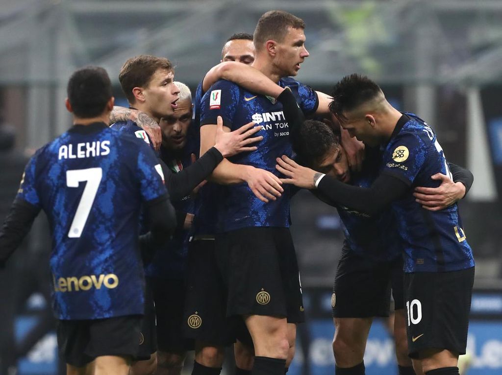 Inter Lolos ke 8 Besar Coppa Italia Usai Dibikin Repot Empoli