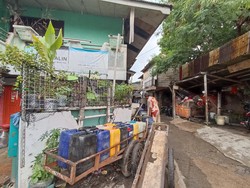 Berbulan-bulan Alami Krisis, Mulai Ada Rumah di Muara Baru Terima Air PAM