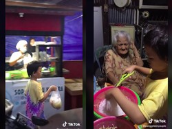 Demi Keluarga, Bocah Kelas 3 SD Ini Bantu Ibu Jualan Sup Ubi