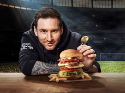 Lionel Messi Bakal Luncurkan Messi Burger dengan Topping Istimewa