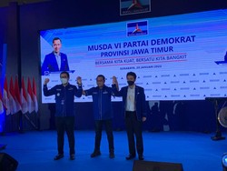 Bayu-Emil Berjabat Tangan, AHY: Musda Harus Demokratis