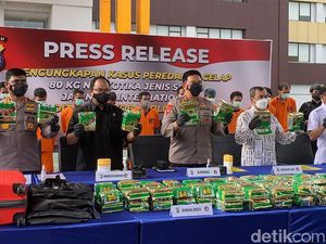 Siasat Jaringan Narkoba Selundupkan 80 Kg Sabu Asal Malaysia ke Riau