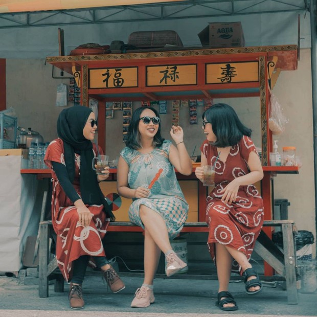 Berbagai pilihan kuliner yang bisa ditemukan di Kampung Ketandan.