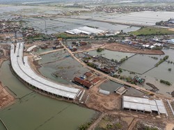 Proyek Tol Tanggul Laut Semarang-Demak Digenjot, Segini Progresnya