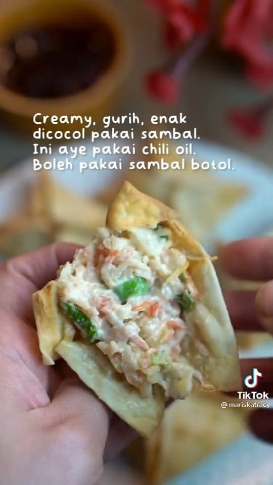 Resep Crab Rangoon Viral