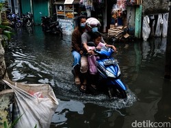 Update Banjir Jakarta Per 18.00 WIB: Jumlah Lokasi Naik Lagi Jadi 25 RT