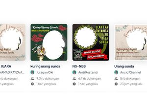 Twibbon Kuring Urang Sunda Ramaikan Jagat Maya