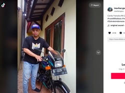 Pria Ini Punya Yamaha RX-Z 1994 Super Mulus, Netizen Terpukau