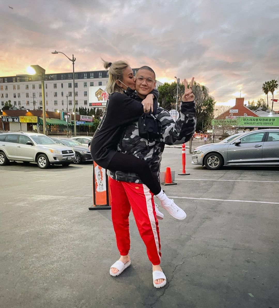 Agnez Mo dan Adam Rosyadi