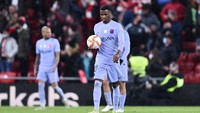 Laga berjalan sengit. Ini adalah ekspresi Ansu Fati saat Bilbao bikin gol di menit ke-86 untuk bikin skor jadi 2-1. Foto: Getty Images/Juan Manuel Serrano Arce