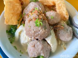 Bakso Malang Gangsar: Gurih Maknyus! Bakso Malang Urat Rp 16 Ribu!