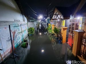 Banjir Rendam 4 Kelurahan di Kota Mojokerto
