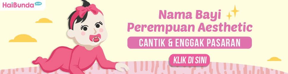 Banner Nama Bayi Aestetic