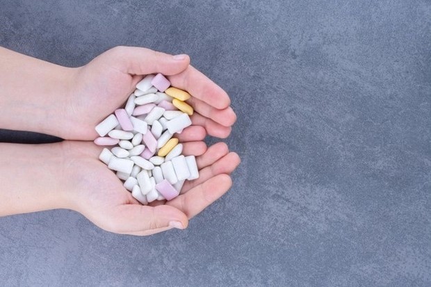 Ilustrasi permen karet/ Foto: Freepik.com