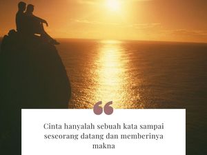 30 Kata-kata Bijak tentang Cinta, Syahdu Bikin Hati Adem 30 Kata-kata Bijak tentang Cinta, Syahdu Bikin Hati Adem