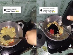 Apes! Lagi Pamer Masak Mie Goreng, Netizen Ini Tumpahkan Kecap Sebotol