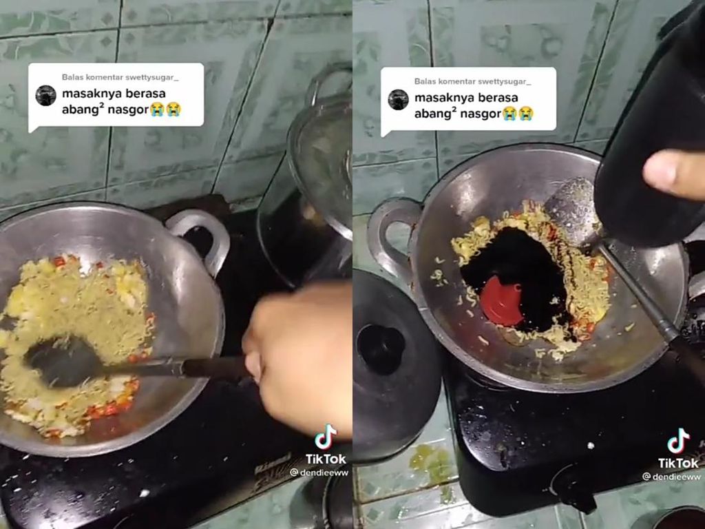 Apes! Lagi Pamer Masak Mie Goreng, Netizen Ini Tumpahkan Kecap Sebotol Apes! Lagi Pamer Masak Mie Goreng, Netizen Ini Tumpahkan Kecap Sebotol