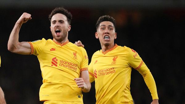 Diogo Jota Antar Liverpool ke Final Piala Liga Inggris