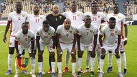 Guinea lolos setelah menjadi runner-up Grup B. AP Photo/Themba Hadebe.