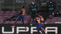 Penyerang asal Prancis yang direkrut Barca dari Dortmund pada tahun 2017 itu kini diminta angkat kaki sebelum bursa transfer Januari ditutup. Foto: Getty Images/Alex Caparros