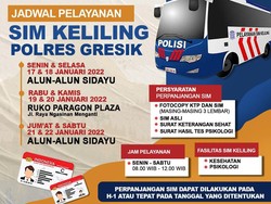 Cek di Sini Rek! Jadwal SIM Keliling Surabaya, Sidoarjo-Gresik Hari Ini