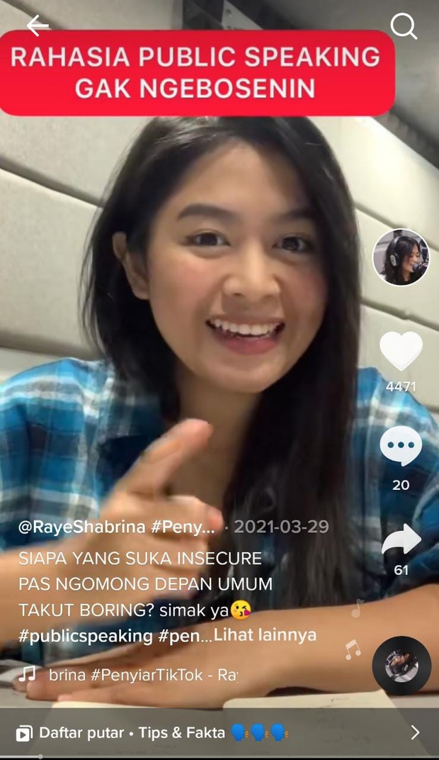 3 Akun Tiktok tuk Asah Skill Public Speaking-mu