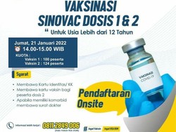Hari Ini! Vaksinasi Dosis 1 dan 2 di RSA UGM Sleman