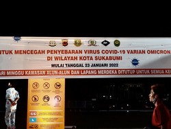 Alun-alun dan Lapang Merdeka Sukabumi Ditutup Setiap Hari Minggu