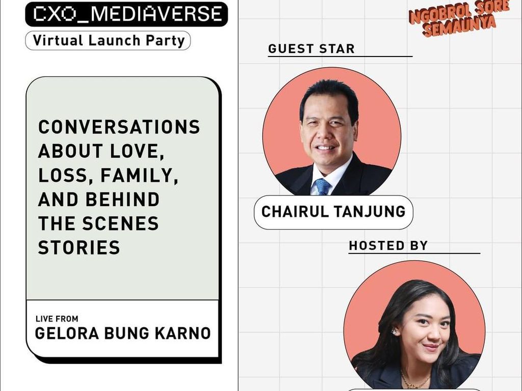 Putri Tanjung Ngobrolin Cinta-Keluarga Bersama Sang Ayah, Cek di Sini! Putri Tanjung Ngobrolin Cinta-Keluarga Bersama Sang Ayah, Cek di Sini!