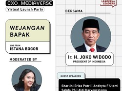 Saksikan Wejangan Jokowi soal Pembangunan Bangsa di CXO Mediaverse!