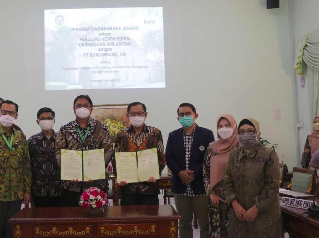 FK Unair Kerja Sama dengan Penyedia Layanan Kesehatan soal Bayi Tabung FK Unair Kerja Sama dengan Penyedia Layanan Kesehatan soal Bayi Tabung