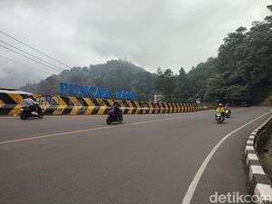 One Way Puncak-Jakarta Berakhir, Lalin Jl Raya Puncak Lengang