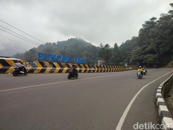 One Way Puncak-Jakarta Berakhir, Lalin Jl Raya Puncak Lengang