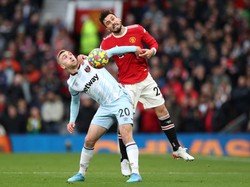 Miskin Peluang, MU Vs West Ham Imbang 0-0 di Babak Pertama